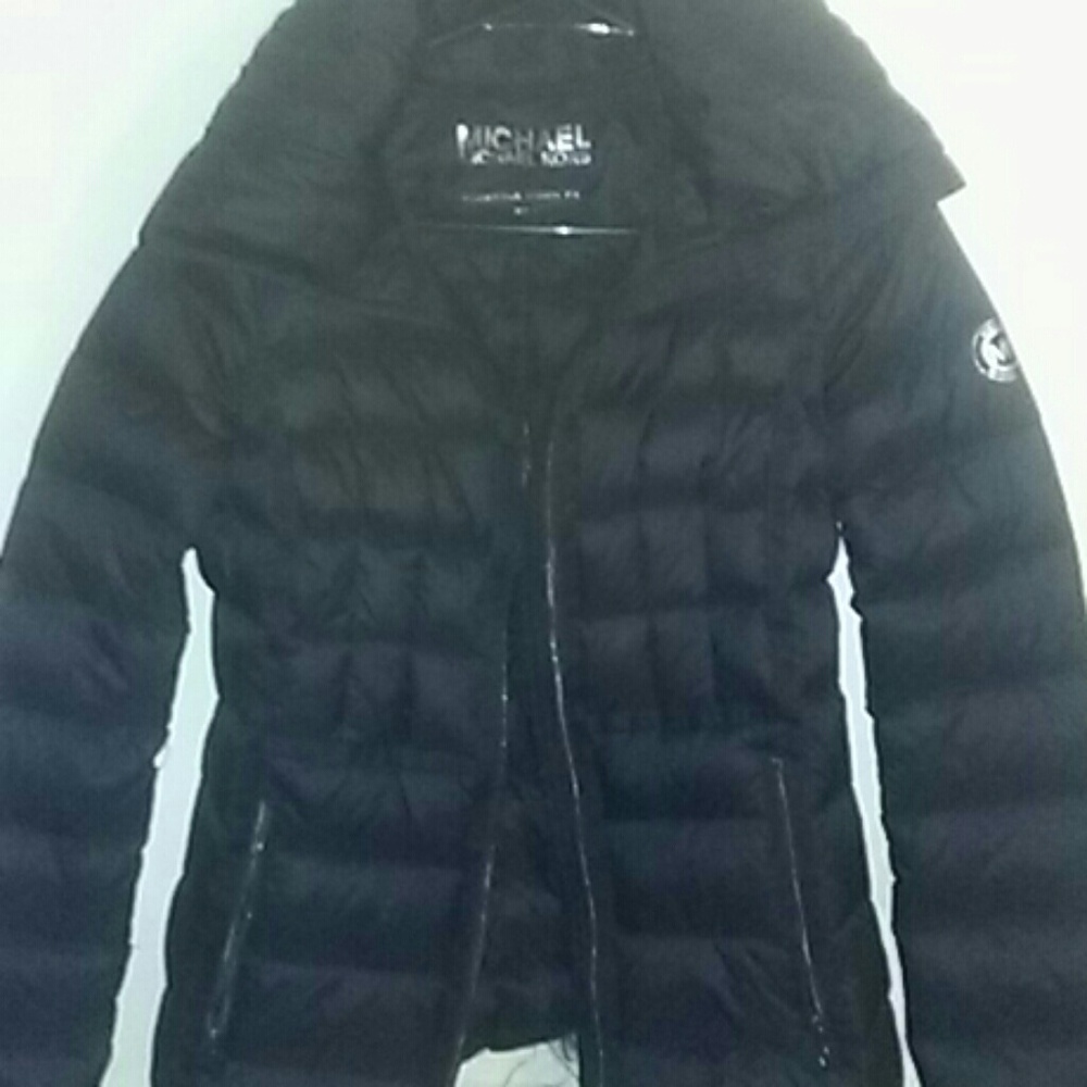 Black Michael Kors coat